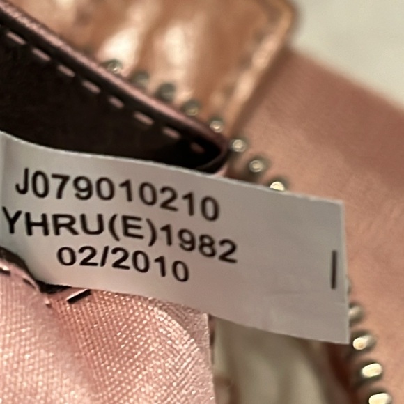 Juicy Couture 2010 Pink Satin Rare Photoshoot Bag with Tags-Never Carried - Picture 15 of 16